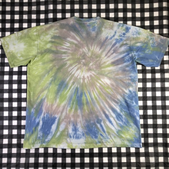 Online Ceramics Flower We’re Just Walking Each Other Home Tie Dye T Shirt 2XL - Picture 2 of 9